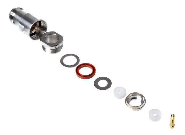 Radiall R161220000W N-Buchse, 50 Ω, für RG393, RG144, RG165, RG213, RG214, RG216