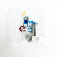 Radiall R161220000W N-Buchse, 50 Ω, für RG393, RG144, RG165, RG213, RG214, RG216