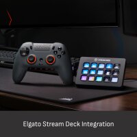 SCUF SG601-02 Envision Pro Wireless PC-Controller, Anti-Drift-Sticks, 5 G-Tasten, Stahlgrau
