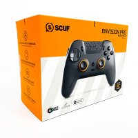SCUF SG601-02 Envision Pro Wireless PC-Controller, Anti-Drift-Sticks, 5 G-Tasten, Stahlgrau