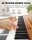 Donner DDP-80 electric piano, 88 weighted keys, hammer action, stand, triple pedal, MIDI, walnut