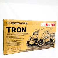 AirSeekers TRON AI-Mähroboter, 300° AI-Vision, ohne Begrenzungskabel, 2400 m², 65°, RTK, IPX6