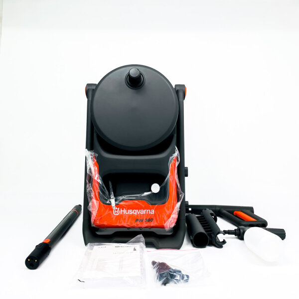 Husqvarna PW 360 Hochdruckreiniger, 3-in-1-Multilanze, Induktionsmotor, Metallpumpe