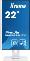 iiyama ProLite XUB2294HSU-W1 LED-LCD-Monitor, Weiß, 100–240 V, 50/60 Hz, 1,5 A, PL2294H