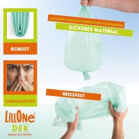 LillOne anti-odor refill films, 4 × 12 m, Korbell Classic 16 L and Litter Champ