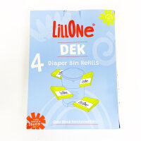 LillOne anti-odor refill films, 4 × 12 m, Korbell Classic 16 L and Litter Champ