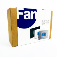 Fantini Cosmi CH123TS Unterputz-Raumthermostat, Touchscreen, 3 Temperaturen, 230 V, 50 Hz