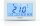 Fantini Cosmi CH120-230V programmable touchscreen room thermostat, white