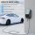 WOUEJ-W3 Wallbox EV-Ladestation 32A Type 2, 7 kW, 5 m Kabel, LCD, RFID, App WiFi/BT, IP66, CE/TÜV, All EVs
