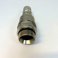 Staubli RMI25.7156/JV quick-release coupling plug, male thread, R33950300