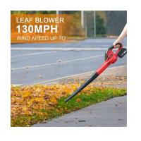 TEENO 6732 Battery Leaf Blower, 20 V, 13,000 RPM, 18 Min. Running time