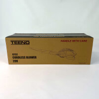 TEENO 6732 Akku-Laubbläser, 20 V, 13.000 U/min, 18 Min. Laufzeit