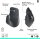 Logitech MX Master 3S kabellose Maus – ultraschnelles Scrollen, 8K DPI, Tracking auf Glas, USB-C, Bluetooth, Windows/Linux/Chrome – Dunkelgrau