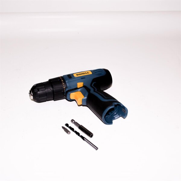 bohell tali12 - without cable with lithium cordless drill 12 V electronic, lightweight, speed adjustable 0 - 750 rpm, maximum torque 15 Nm, automatic drill chuck and LED light
