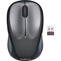 Logitech 96101321 Wireless Optical Mouse, 3 Buttons, 1000 dpi, Grey