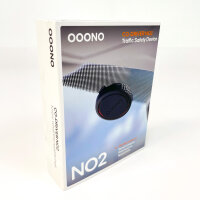 OOONO CO-DRIVER NO2 Traffic Alarm, Speed ​​Camera and Hazard Warning, Rechargeable, LED Display, Compatible with CarPlay and Android Auto