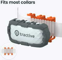 Tractive GPS Adventure Edition TG4XL, pet tracker, grey/orange
