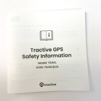 Tractive GPS Adventure Edition TG4XL, pet tracker, grey/orange
