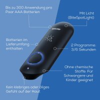 Beurer BR 90, Insect Bite Healer with Light, 2 Batteries, Black, 607.34