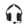 Bose A30 Aviation Headset with Bluetooth, adjustable ANR noise cancellation, lightweight comfort design, black