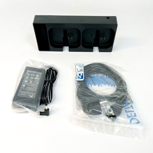 Josam TC-395 charging station, 3-bay charging station 70040, incl. power supply & power cable