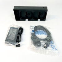 Josam TC-395 charging station, 3-bay charging station 70040, incl. power supply & power cable