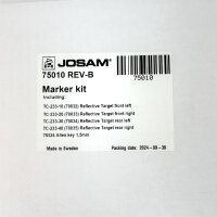 Josam 75010 REV-B Marker Kit, 1,5mm Allen Key (75010)