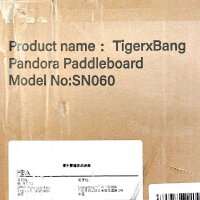 TIGERXBANG SN060 Stand-Up Paddleboard 10.8 ft Inflatable SUP Board with Accessories Extra Wide Pandora Collection Indian Black Adults & Teens