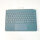 Microsoft Surface Pro 12-inch QWERTY Keyboard 2100, keyboard with touchpad, mechanical switches, Blue Ocean, EP2-32742