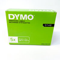 DYMO 2137631 EU Embossed Tape Labels 9 mm x 3 m Red/Blue/Black