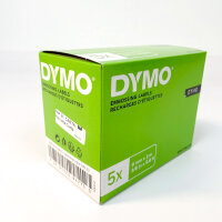 DYMO 2137631 EU Embossed Tape Labels 9 mm x 3 m Red/Blue/Black