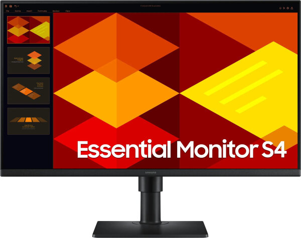 Samsung S27D400GAU Monitor, 68,6 cm (27 Zoll), Full HD, 1920 x 1080, LCD, 5 ms, Schwarz, LS27D400GAUXEN