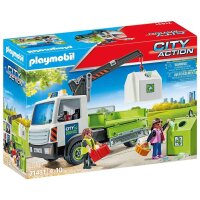 PLAYMOBIL City Action 71431 Glass Recycling Truck with...