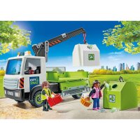 PLAYMOBIL City Action 71431 Glass Recycling Truck with...