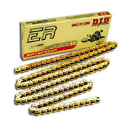 D.I.D 520ERT3, EXCLUSIVE RACING motorcycle gold chain, 120 links, chain pitch 520, G351HA
