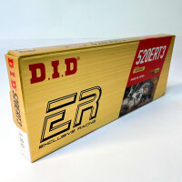 D.I.D 520ERT3, EXCLUSIVE RACING motorcycle gold chain, 120 links, chain pitch 520, G351HA