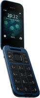 Nokia 2660 Flip, Klapphandy, Dual-SIM, 7,11 cm (2.8"), 0,3 MP, 1450 mAh, Blau