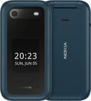 Nokia 2660 Flip, Klapphandy, Dual-SIM, 7,11 cm (2.8"), 0,3 MP, 1450 mAh, Blau