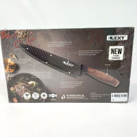 LUCKY LK-WS10, 6-teiliges Küchenmesser-Set, Hackmesser, Kochmesser, Tranchiermesser, Universalmesser