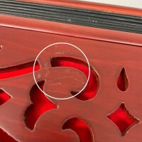RAGA Standard Classic Cherry, Harmonium, mit Tastatur, Rotbraun, (mit leichter kratzer)