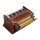 RAGA Standard Classic Cherry, Harmonium, mit Tastatur, Rotbraun, (mit leichter kratzer)