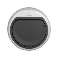 Brabantia Touch, 60-Liter-Abfalleimer, Mattstahl, 107962