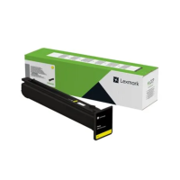 Lexmark 24B7580, toner cartridge, yellow, for XC9635, XC9645 and XC9655