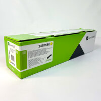 Lexmark 24B7580, toner cartridge, yellow, for XC9635, XC9645 and XC9655