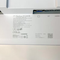 EIZO FlexScan EV2410R, 24,1 Zoll (61,2 cm), WUXGA-LCD-Monitor, 1920 × 1200 Pixel, 5 ms, 60 Hz, Weiß