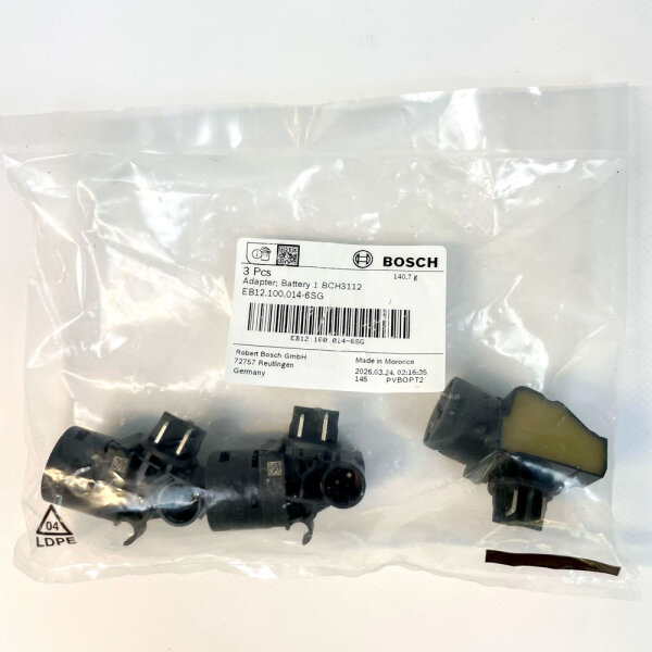 Bosch battery adapter BCH3112, 3 pieces, EB12.100.014-6SG