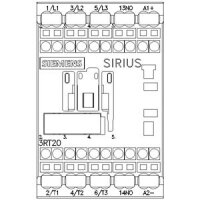 Siemens SIRIUS 3RT2016-2KB41, schütz, DC 17–30 V, AC-3 9 A, 400 V 4 kW
