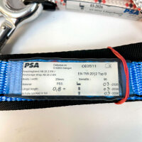 PSA AG 10 K Hub A, rescue and abseiling device, lifting height 110 m, width 25 mm, maximum load 225 kg