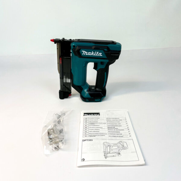 Makita DPT353Z Electric Nailer 18 V LXT (Without Battery) for Pin Nails 18-35 mm