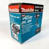 Makita TW001GZ, 40V XGT Cordless Impact Wrench (Battery Not Included), 1800 Nm
